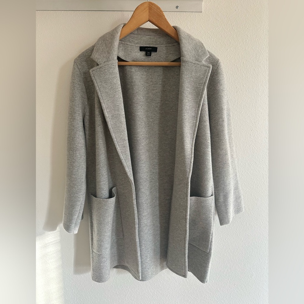 J Crew sweater blazer